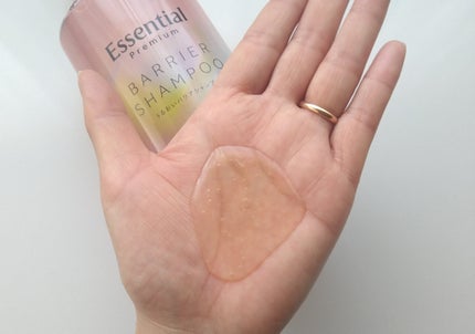 エッセンシャルプレミアム バリアシャンプー・コンディショナー シルキー&スムース/エッセンシャル/市販シャンプーを使ったクチコミ(2枚目)