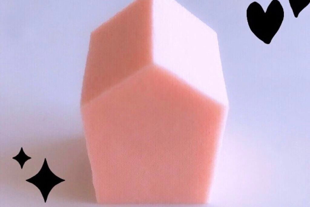 バリュースポンジN ハウス型タイプS 30P/ロージーローザ/パフ・スポンジを使ったクチコミ(2枚目)