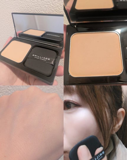パウダリーファンデーション レジェンダリー グロウ/ブリリアージュ/パウダーファンデーションを使ったクチコミ(2枚目)