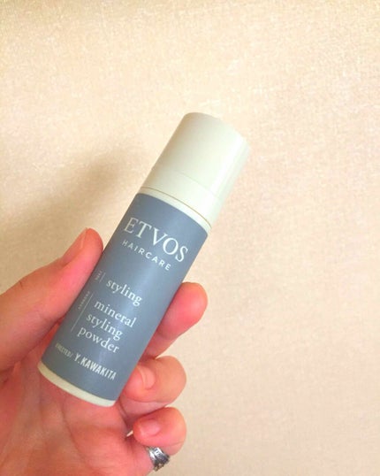 エトヴォス ミネラルスタイリングパウダーのクチコミ「ETVOS
ミネラルスタイリングパウダー
頭皮用スタイリング料
こちらはかなり前にも投稿した.....」(1枚目)