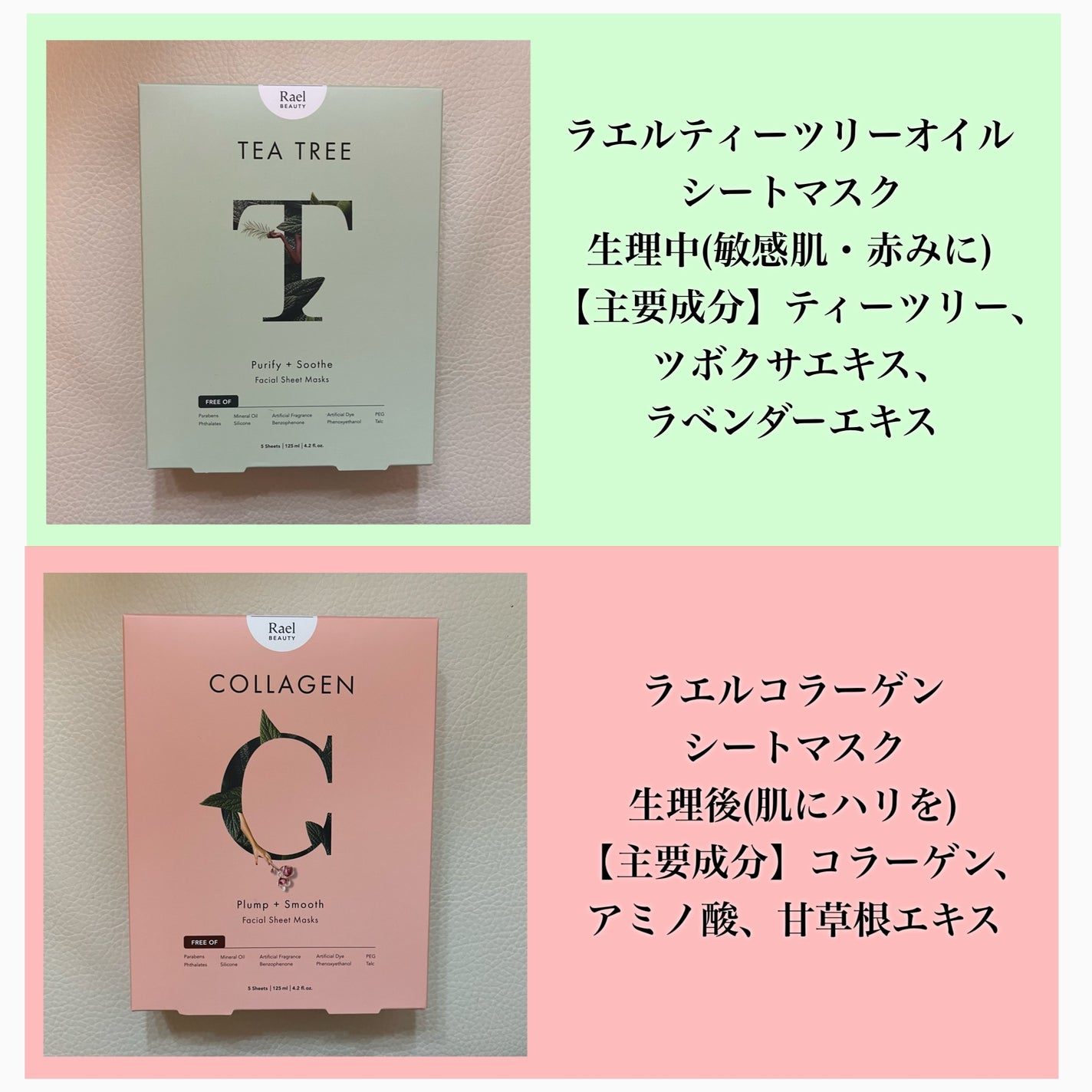 フェイスマスクスキンケア/Rael/シートマスク・パックを使ったクチコミ(2枚目)