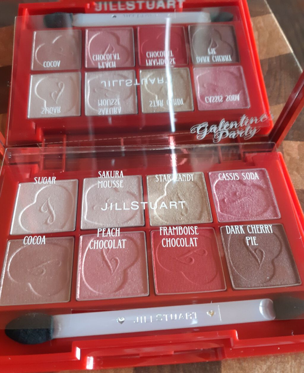 ギャレンタインズパーティー アイシャドウパレット/JILL STUART/アイシャドウパレットを使ったクチコミ（2枚目）