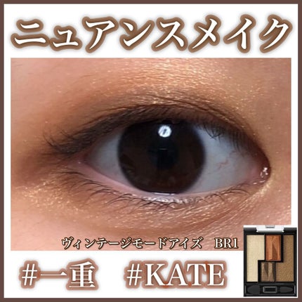 ヴィンテージモードアイズ/KATE/アイシャドウパレットを使ったクチコミ(1枚目)