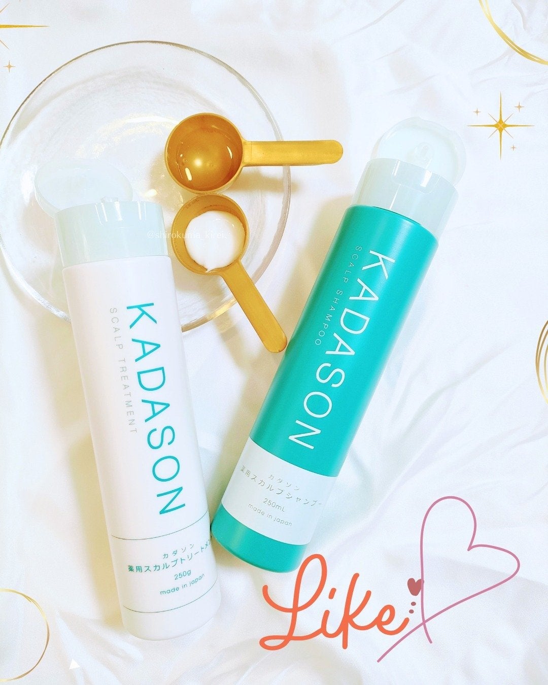 薬用スカルプシャンプー/トリートメント/KADASON (カダソン)/市販シャンプーを使ったクチコミ(5枚目)