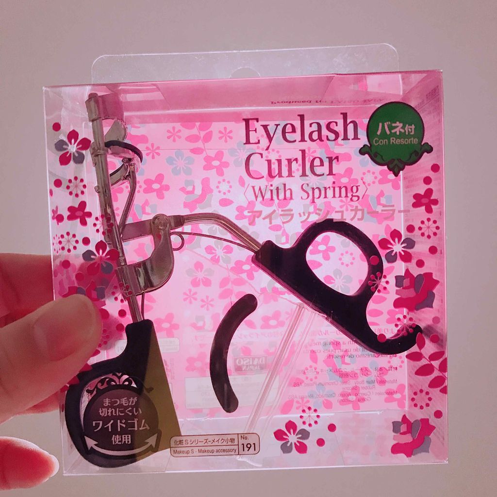 アイラッシュカーラー バネ付/DAISO/ビューラーを使ったクチコミ(1枚目)