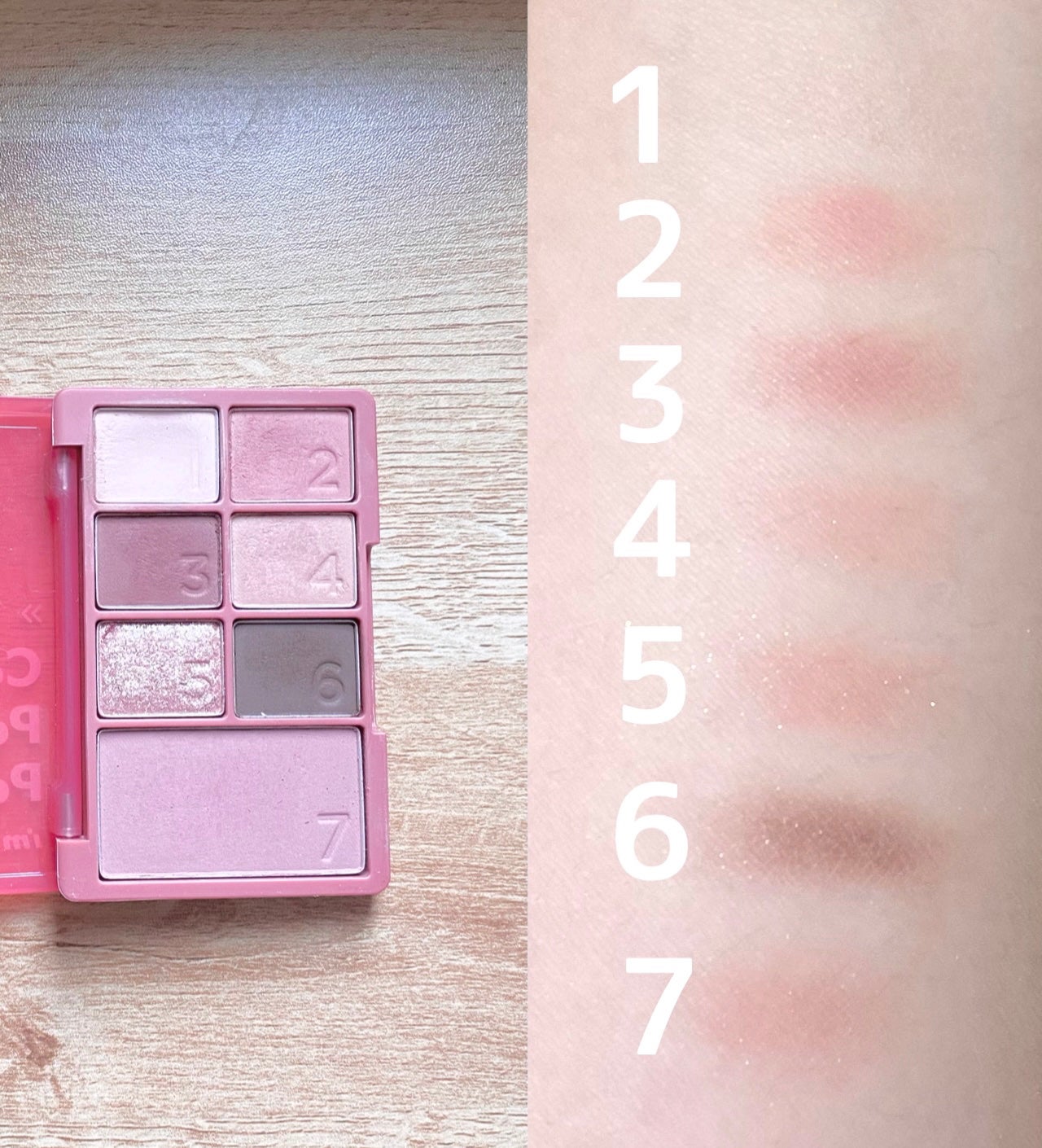 カラーパターンパレット/i’m meme/マルチパレットを使ったクチコミ(2枚目)