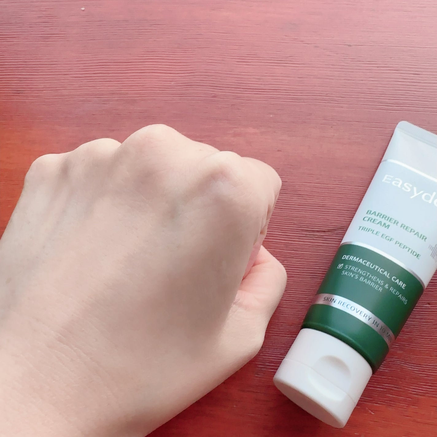 バリアリペアクリーム/Easydew/フェイスクリームを使ったクチコミ(5枚目)