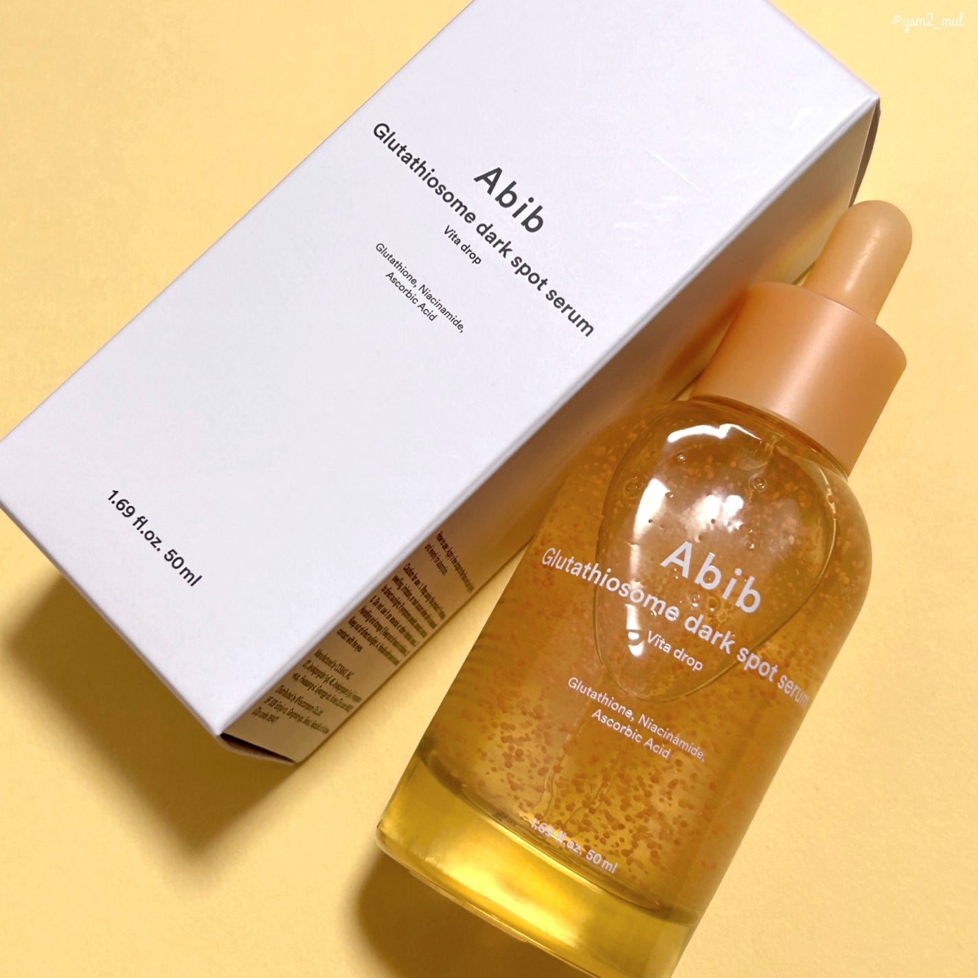 アビブ グルタチオンソームダークスポットセラムビタドロップ/Abib /美容液を使ったクチコミ(7枚目)