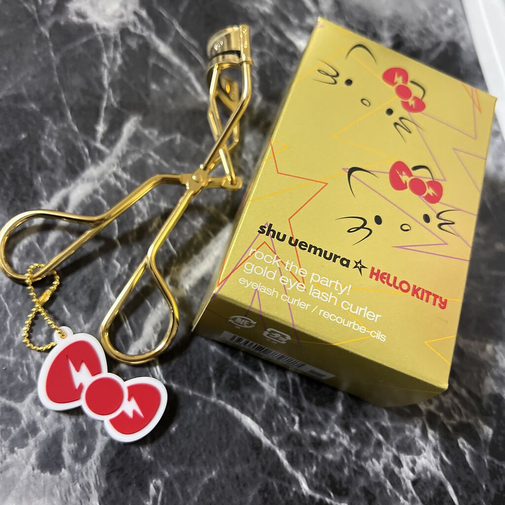 ロックザパーティ ゴールド アイラッシュカーラー/shu uemura/ビューラーを使ったクチコミ（1枚目）