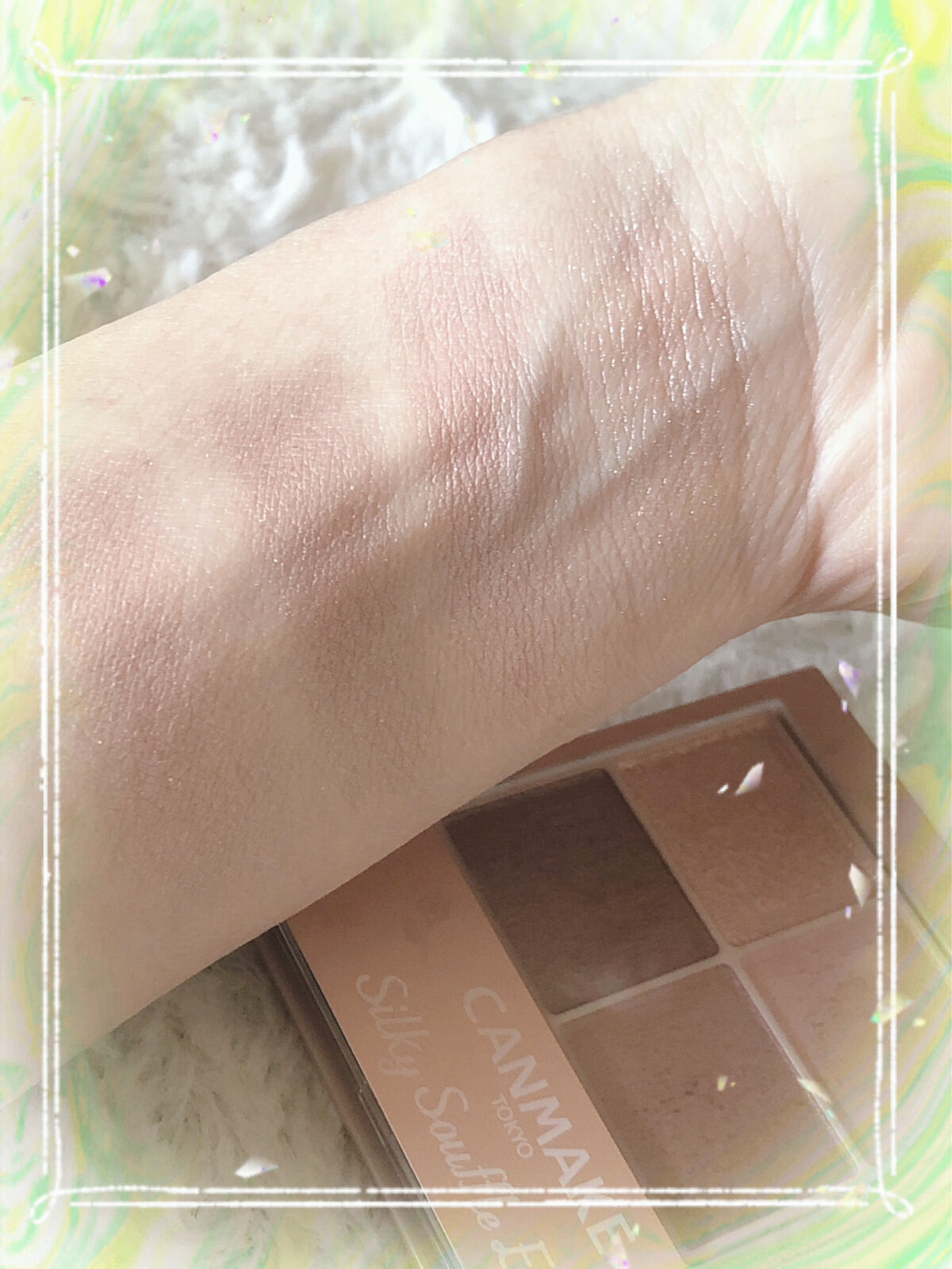 シルキースフレアイズ（マットタイプ）/キャンメイク/アイシャドウパレットを使ったクチコミ（3枚目）