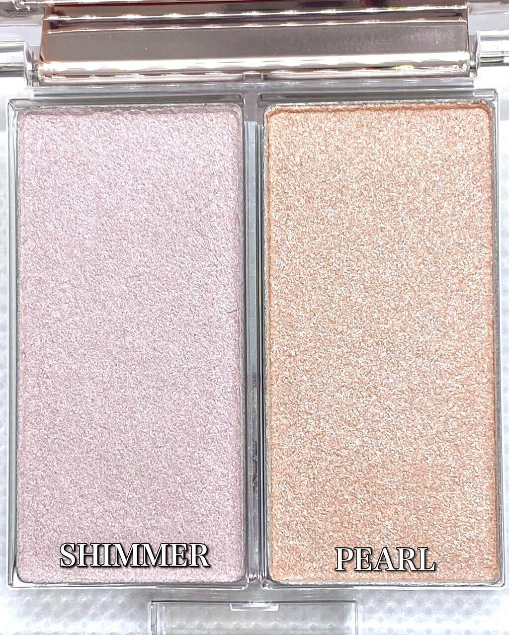 プリズムハイライターデュオ/CLIO/パウダーハイライトを使ったクチコミ(2枚目)