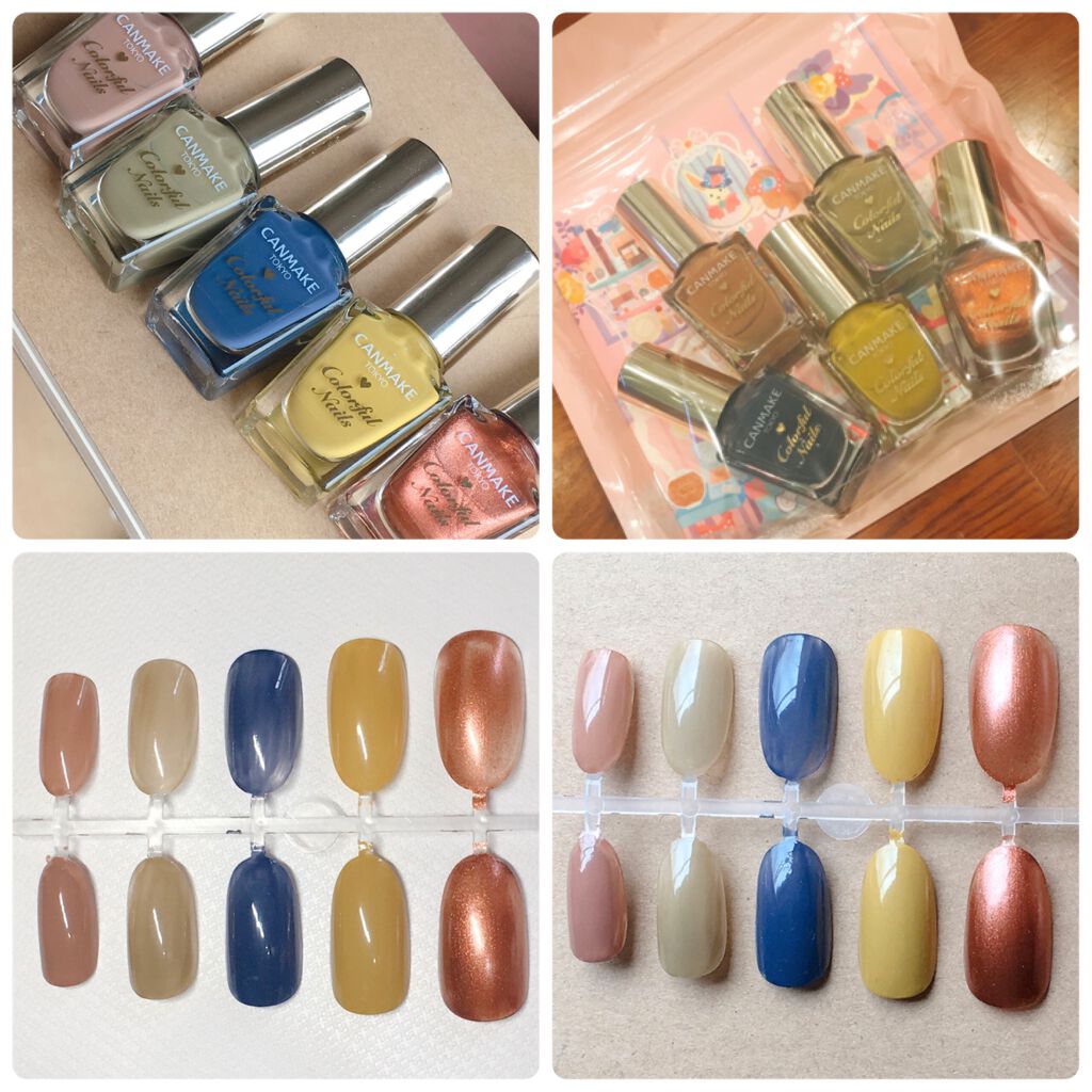 カラフルネイルズ/キャンメイク/マニキュアを使ったクチコミ（3枚目）