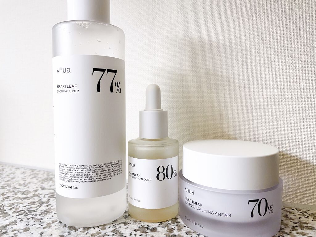 ドクダミ 70 インテンスカーミングクリーム/Anua/フェイスクリームを使ったクチコミ（1枚目）