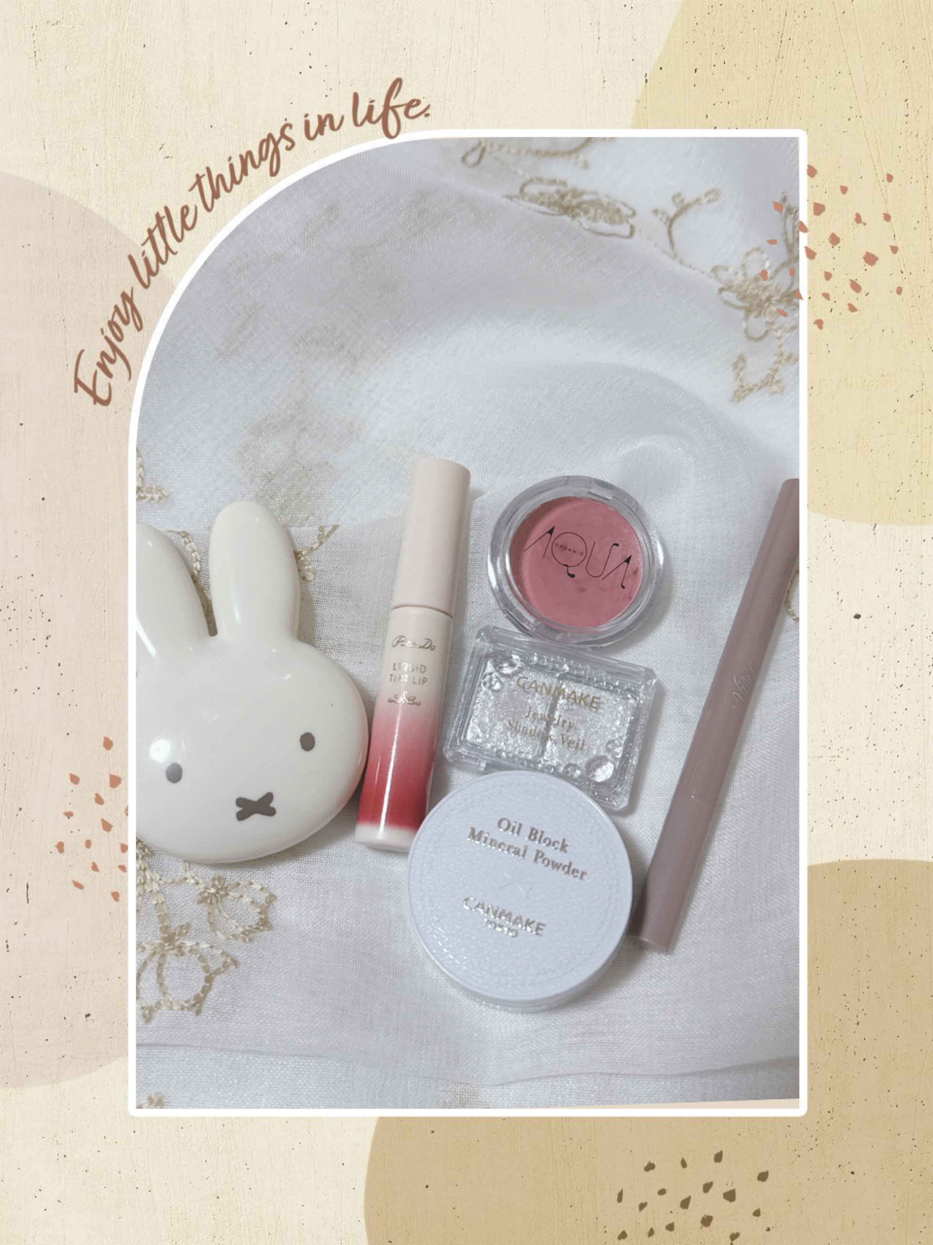 miffy アイシャドウ  01.ブラウン/ミッフィー メイクアップシリーズ/単色アイシャドウを使ったクチコミ（2枚目）