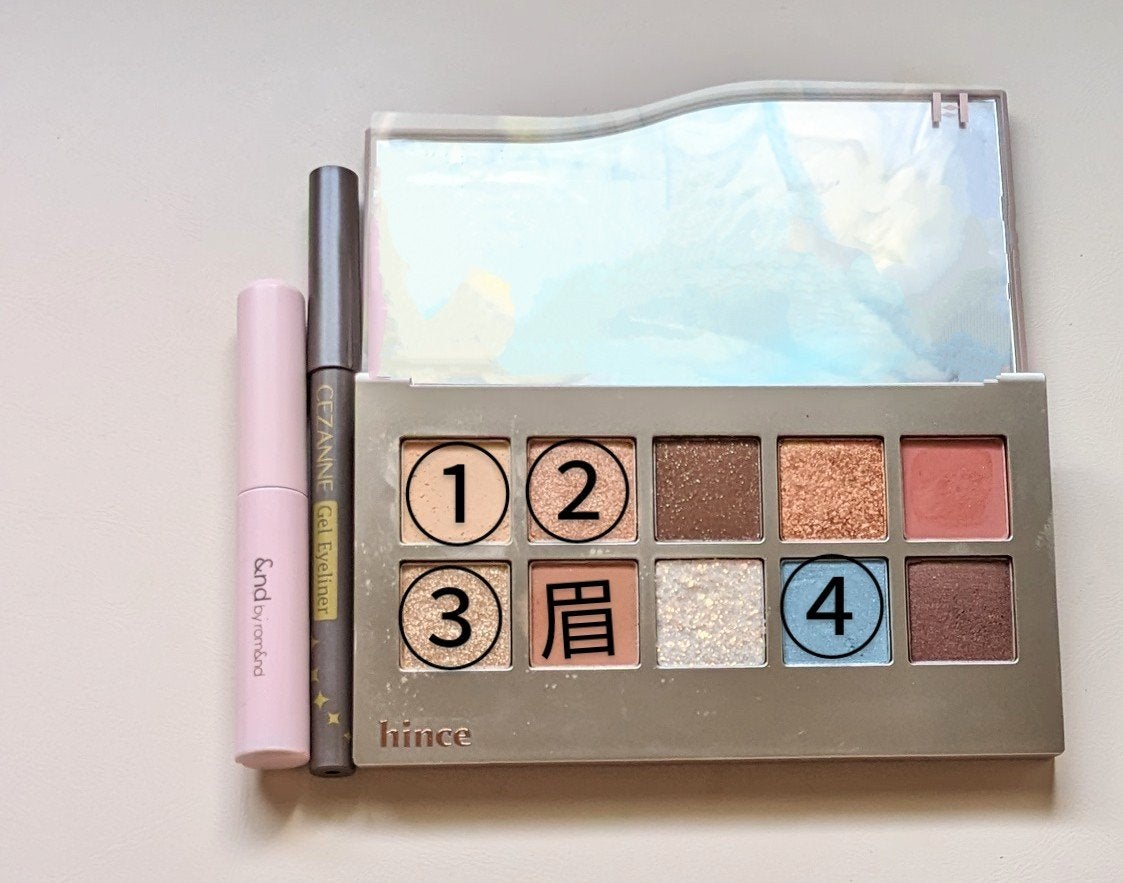 ジェルアイライナー/CEZANNE/ジェルアイライナーを使ったクチコミ(2枚目)