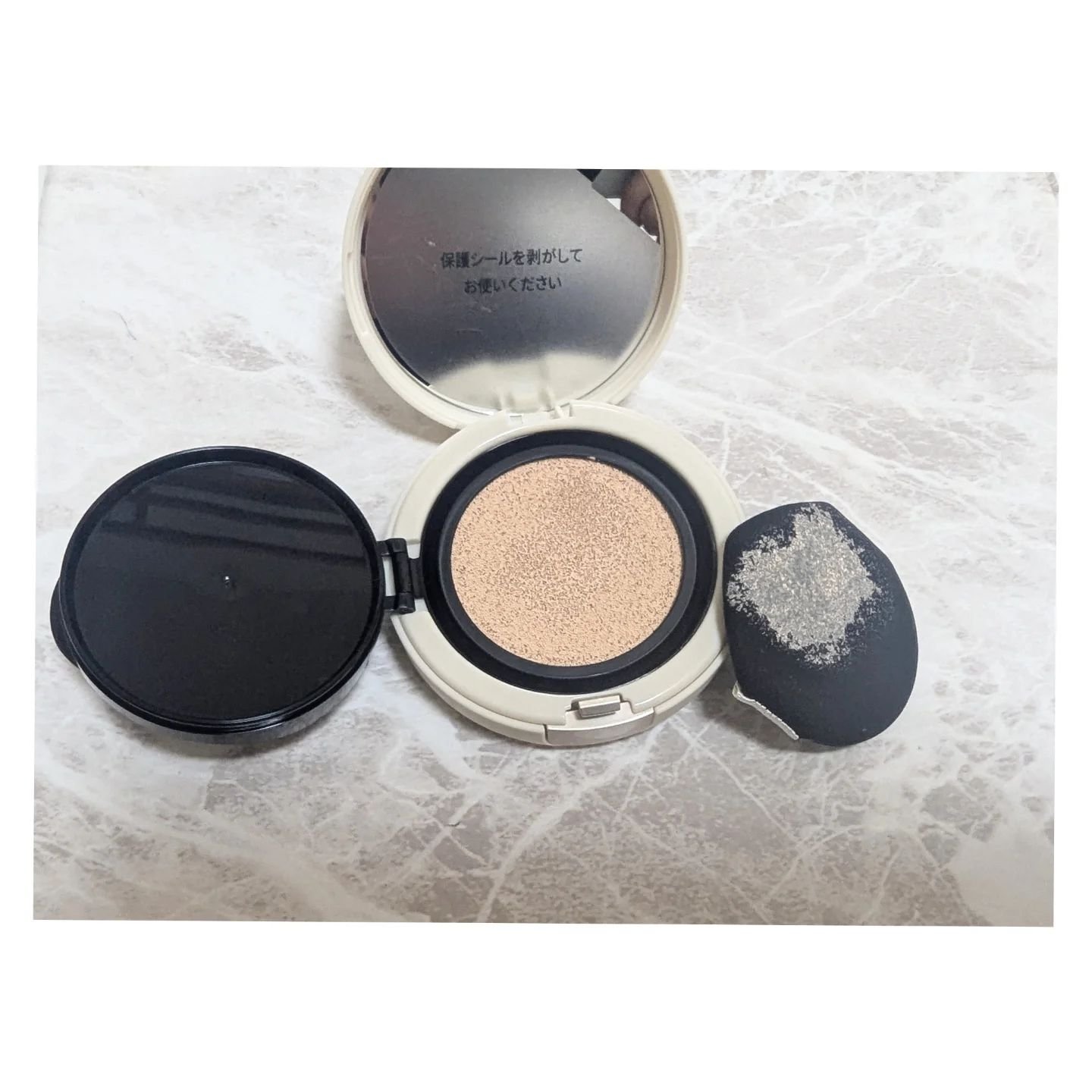 マットエステヴェール　クッション/Macchia Label/クッションファンデーションを使ったクチコミ（3枚目）