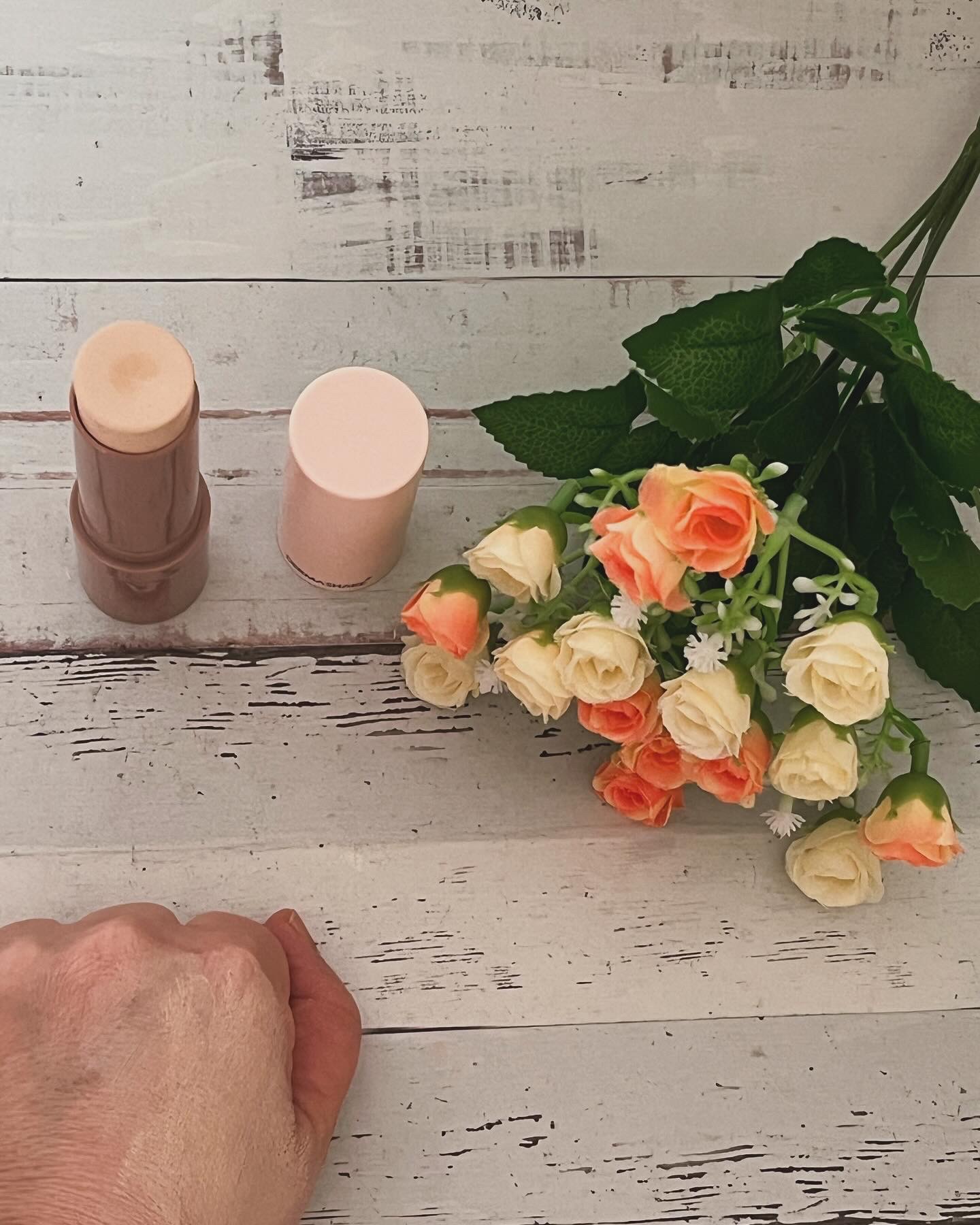 ヴィーガンナチュラルカバースティックファンデーション/DERMASHARE/その他ファンデーションを使ったクチコミ（2枚目）