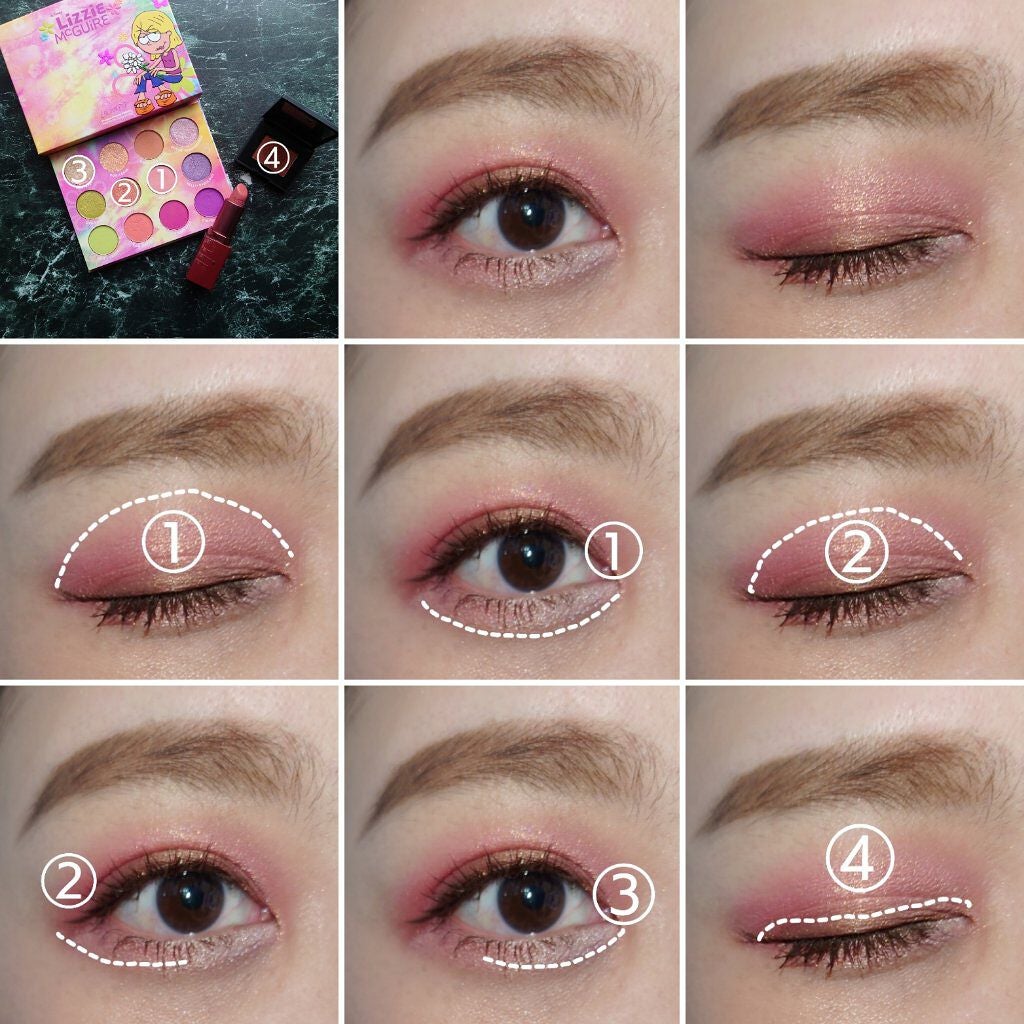 What Dreams Are Made Of/ColourPop/アイシャドウパレットを使ったクチコミ(4枚目)