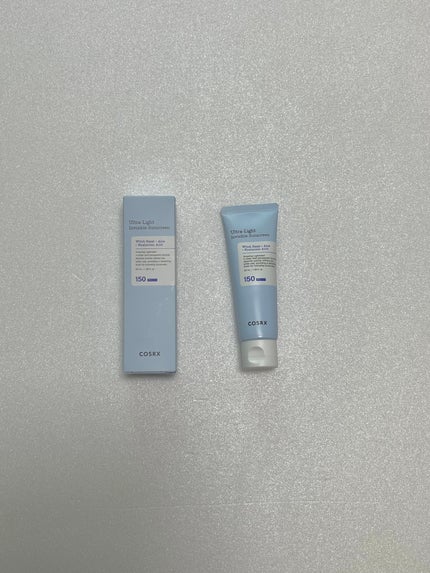 ウルトラライト透明UVクリーム/COSRX/日焼け止めクリームを使ったクチコミ(1枚目)