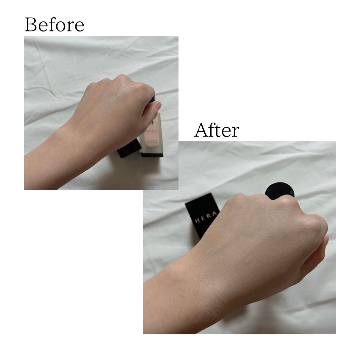 シルキーステイファンデーション/HERA/リキッドファンデーションを使ったクチコミ(3枚目)