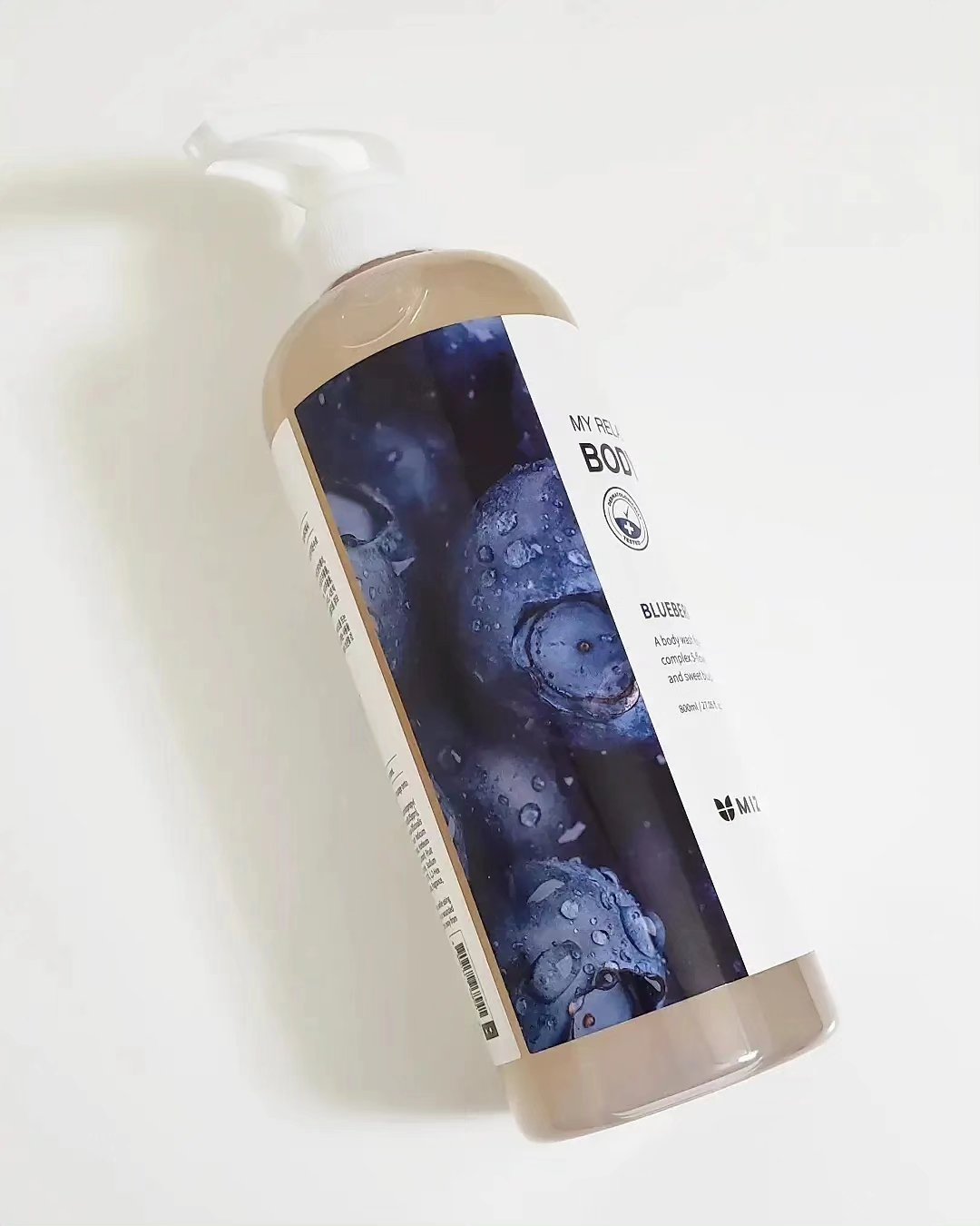 マイ リラクシング タイム ボディウォッシュ ブルーベリー/MIZON/ボディソープを使ったクチコミ（3枚目）