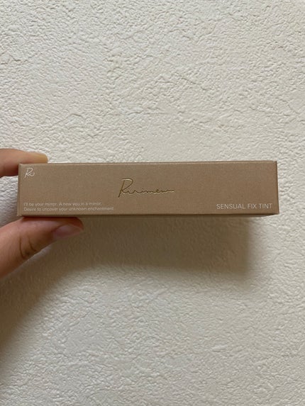 センシュアルフィックスティント/Ririmew/リップティントを使ったクチコミ(1枚目)