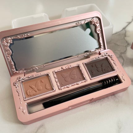 ミッドサマーフェアリーテイルズ コレクション アイブロウパウダーパレット/FlowerKnows/パウダーアイブロウを使ったクチコミ(1枚目)