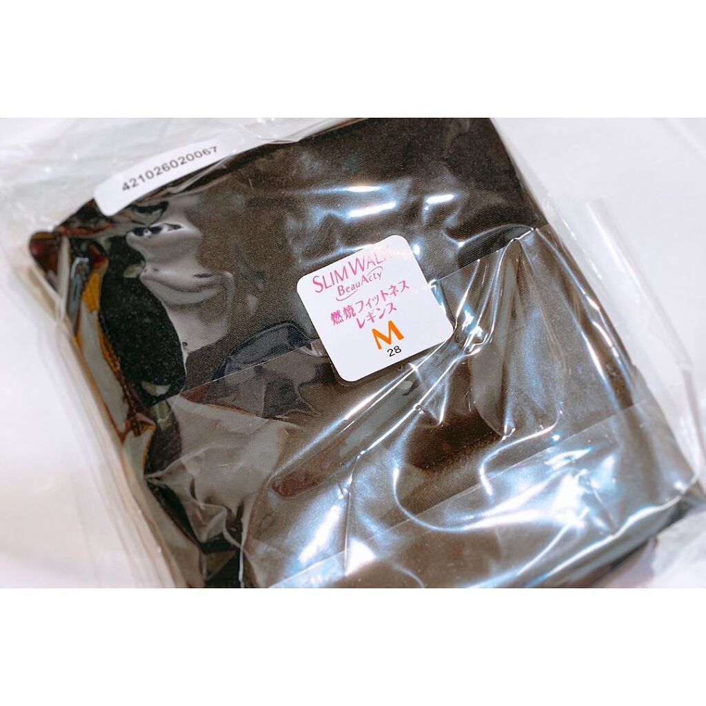 スリムウォーク Beau-Acty 燃焼フィットネスレギンス/SLIMWALK/着圧ソックス・レギンスを使ったクチコミ(4枚目)