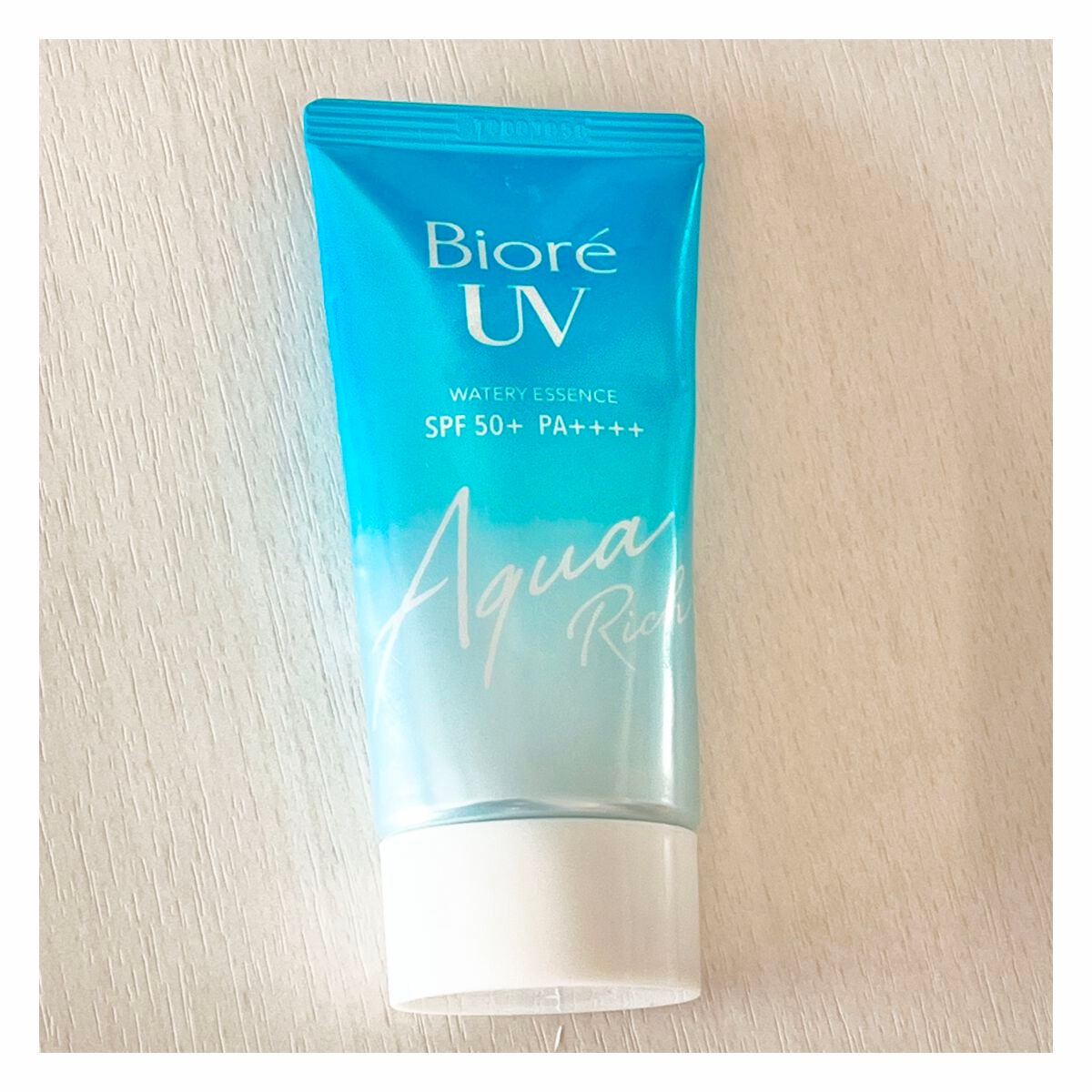 ビオレUV アクアリッチウォータリーエッセンス/ビオレ/日焼け止め・UVケアを使ったクチコミ(1枚目)