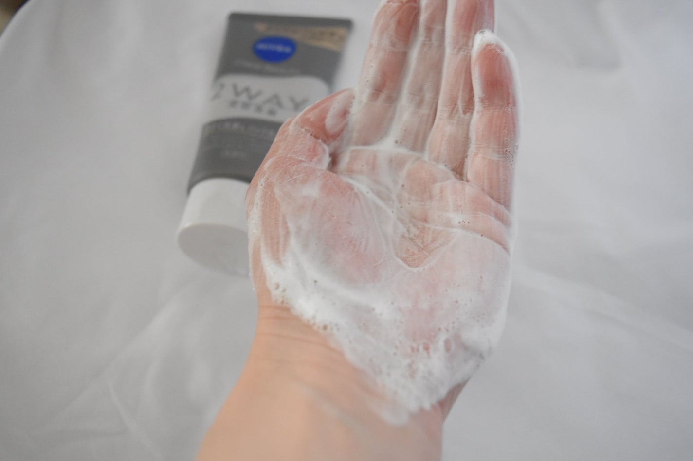 ニベア2WAY美容洗顔/ニベア/洗顔フォームを使ったクチコミ(4枚目)