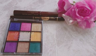 UR GLAM　BLOOMING EYE COLOR PALETTE/U R GLAM/パウダーアイシャドウを使ったクチコミ（3枚目）