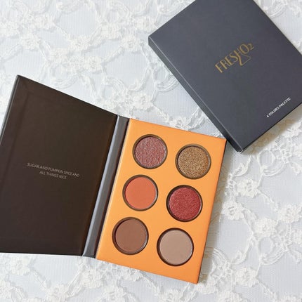 ライプンアイカラーパレット シュガーパンプキン/FRESHO2/アイシャドウパレットを使ったクチコミ(1枚目)