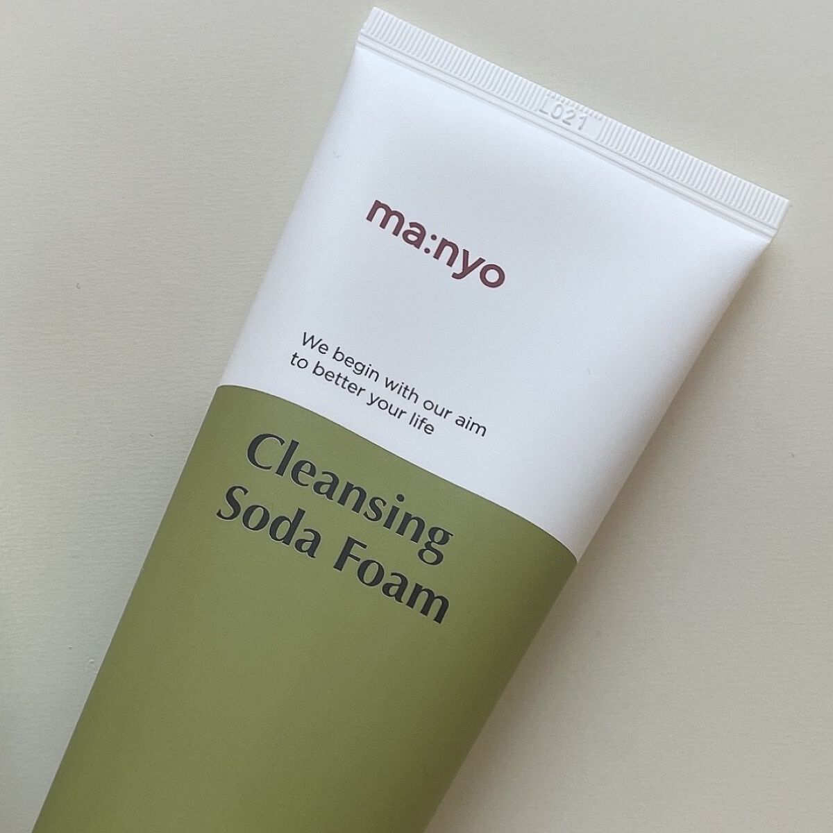 ソーダ洗顔料/manyo/洗顔フォームを使ったクチコミ（1枚目）