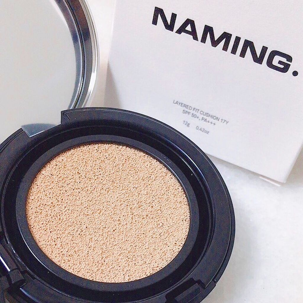 ネーミング レイヤード フィットクッション/NAMING./クッションファンデーションを使ったクチコミ(2枚目)