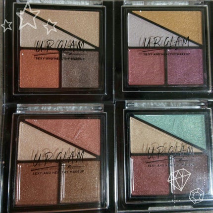 UR GLAM VELVET EYE COLOR PALETTE/U R GLAM/アイシャドウパレットを使ったクチコミ(1枚目)