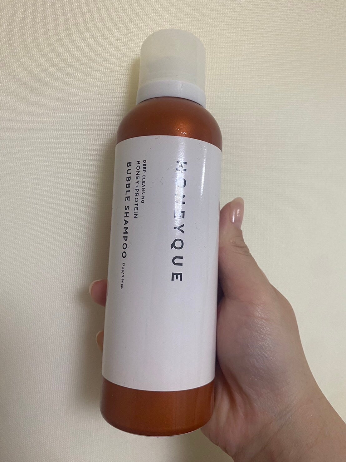 ディープクレンジング ヘッドスパ バブルシャンプー/ハニーク/市販シャンプーを使ったクチコミ(1枚目)