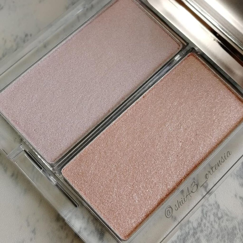 プリズムハイライターデュオ/CLIO/パウダーハイライトを使ったクチコミ(3枚目)