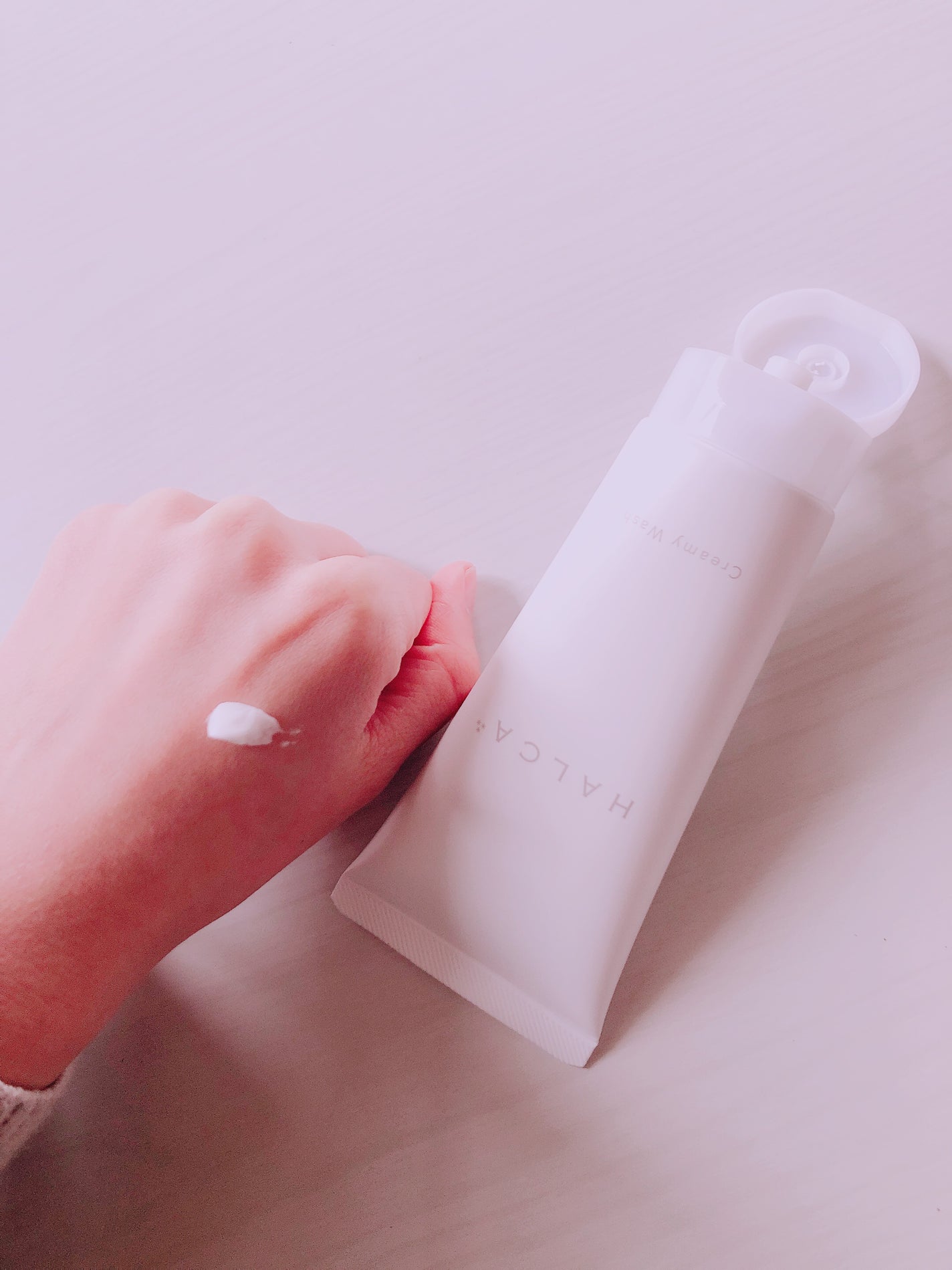 クリーミーウォッシュ/HALCA/洗顔フォームを使ったクチコミ(2枚目)