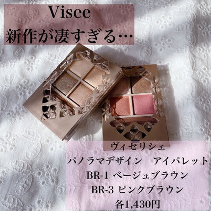 パノラマデザイン アイパレット/Visée/アイシャドウパレットを使ったクチコミ(2枚目)