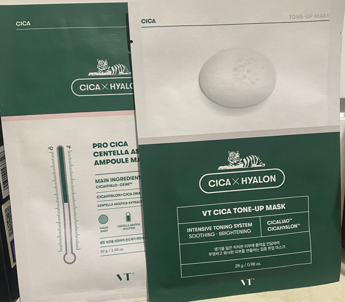 CICA トーンアップマスク/VT/シートマスク・パックを使ったクチコミ（1枚目）