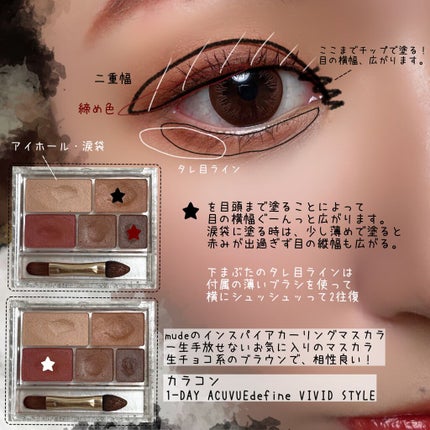 パーフェクトマルチアイズ/キャンメイク/アイシャドウパレットを使ったクチコミ(2枚目)