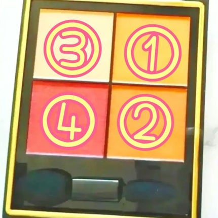 リアルクローズシャドウ/excel/アイシャドウパレットを使ったクチコミ(4枚目)