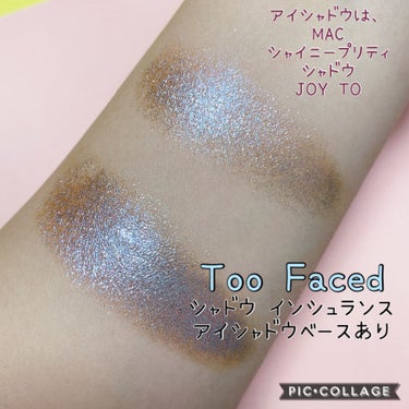 シャドウ インシュランス アイシャドウ プライマー/Too Faced/アイシャドウベースを使ったクチコミ（2枚目）