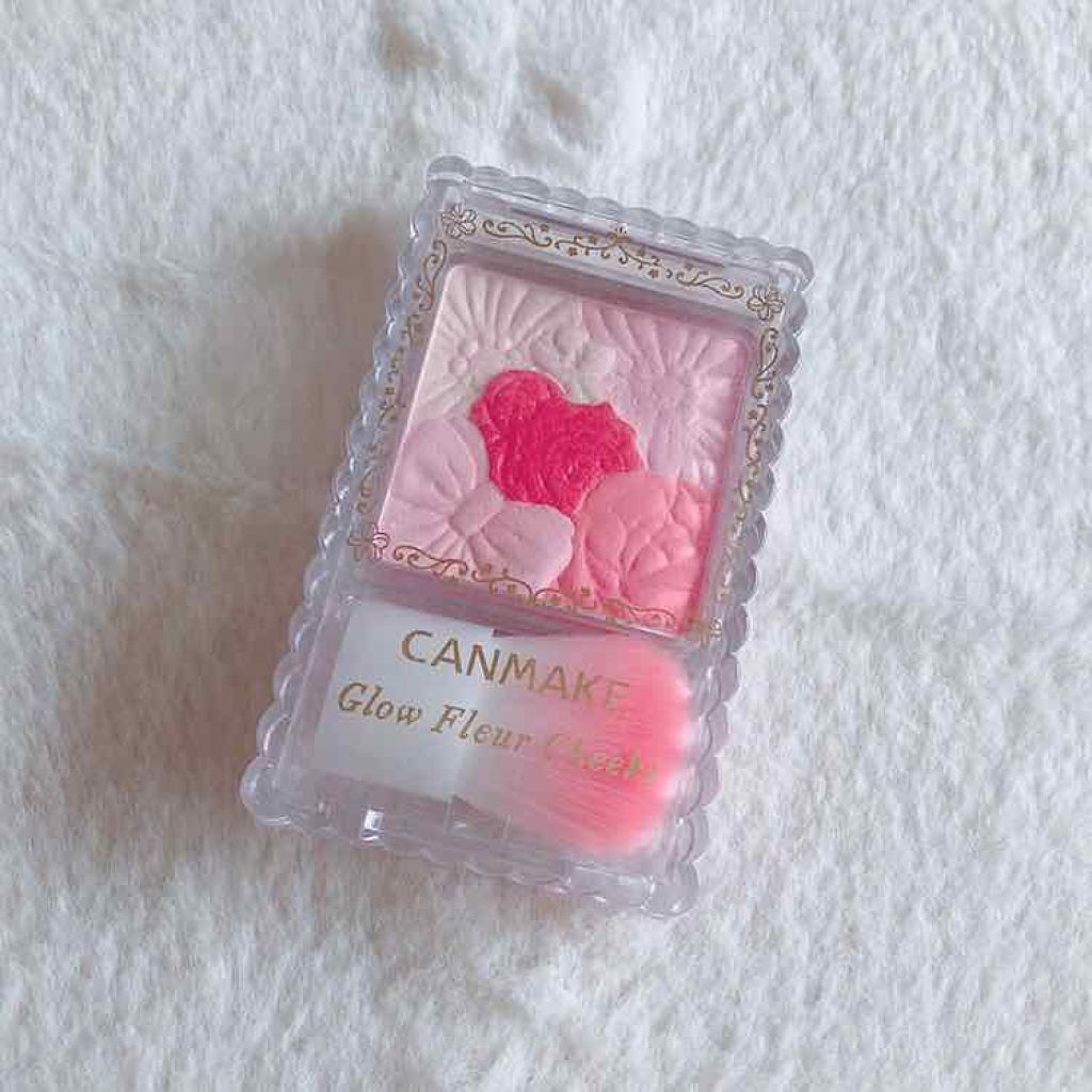 グロウフルールチークス/キャンメイク/パウダーチークを使ったクチコミ(1枚目)