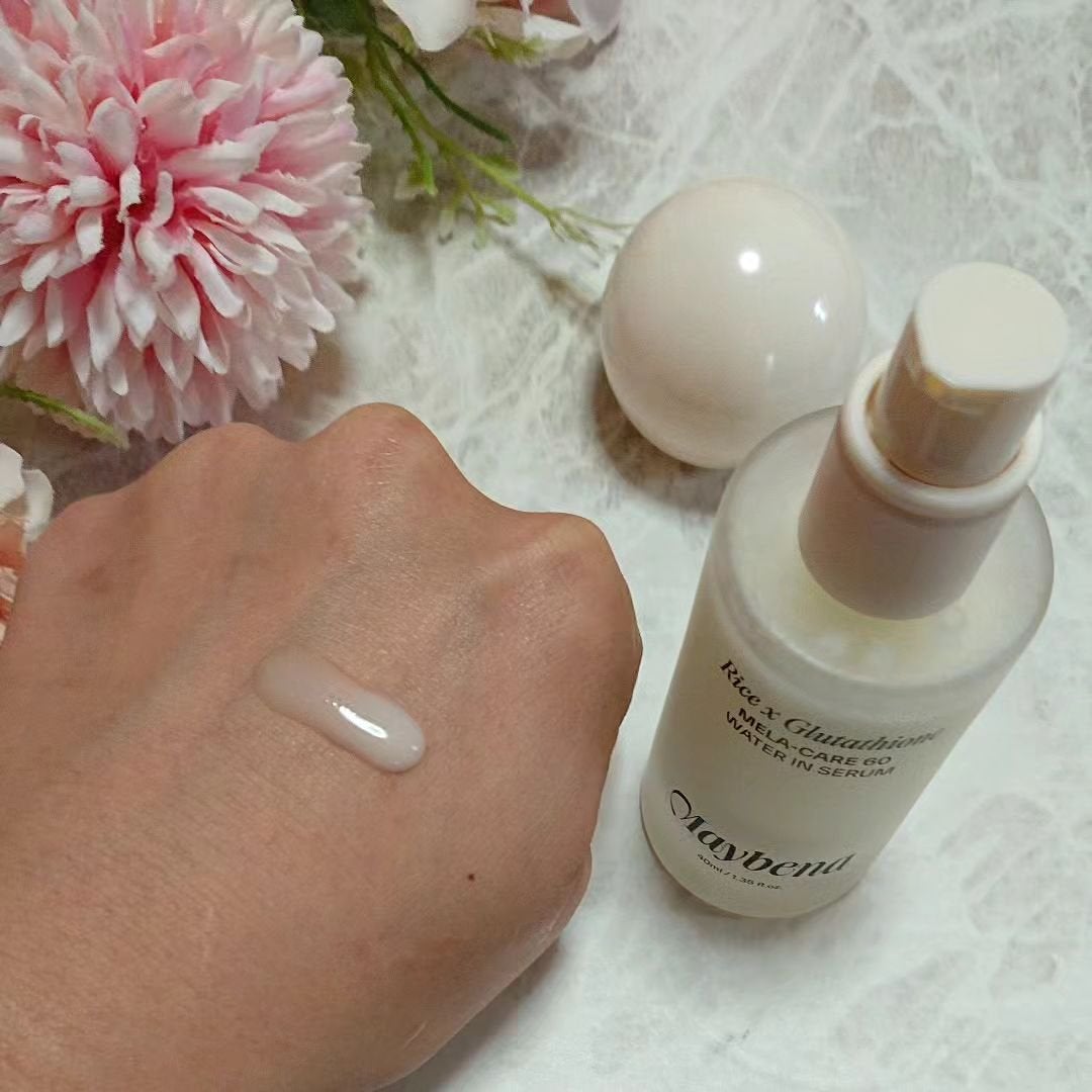 ライスX グルタチオン メラケアー60 ウォーターインセラム/MAYBENA/美容液を使ったクチコミ(5枚目)