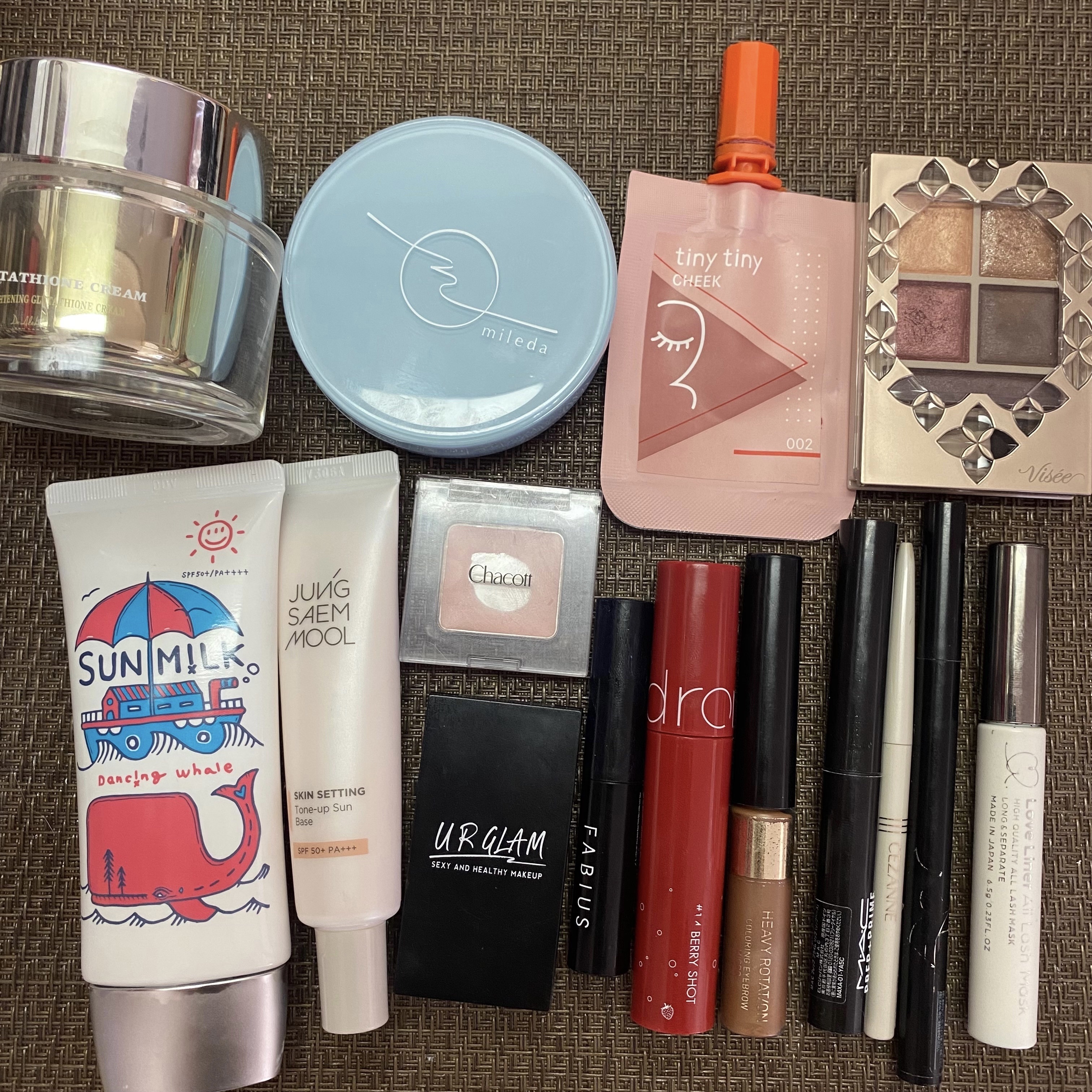 パウチチーク 02 ローズモーヴ/tiny tiny/ジェル・クリームチークを使ったクチコミ（3枚目）