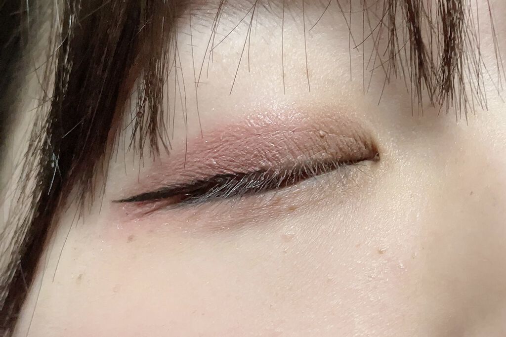 極細アイライナーEX/CEZANNE/リキッドアイライナーを使ったクチコミ（3枚目）