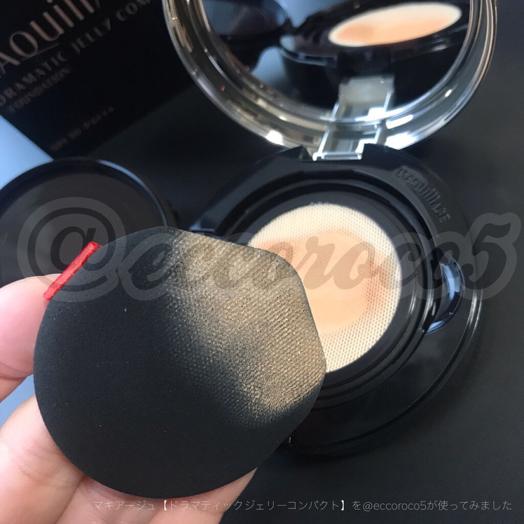 ドラマティックジェリーコンパクト/マキアージュ/クッションファンデーションを使ったクチコミ（1枚目）