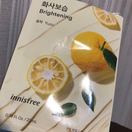 スクイーズ マスクシート/innisfree/シートマスク・パックを使ったクチコミ(1枚目)