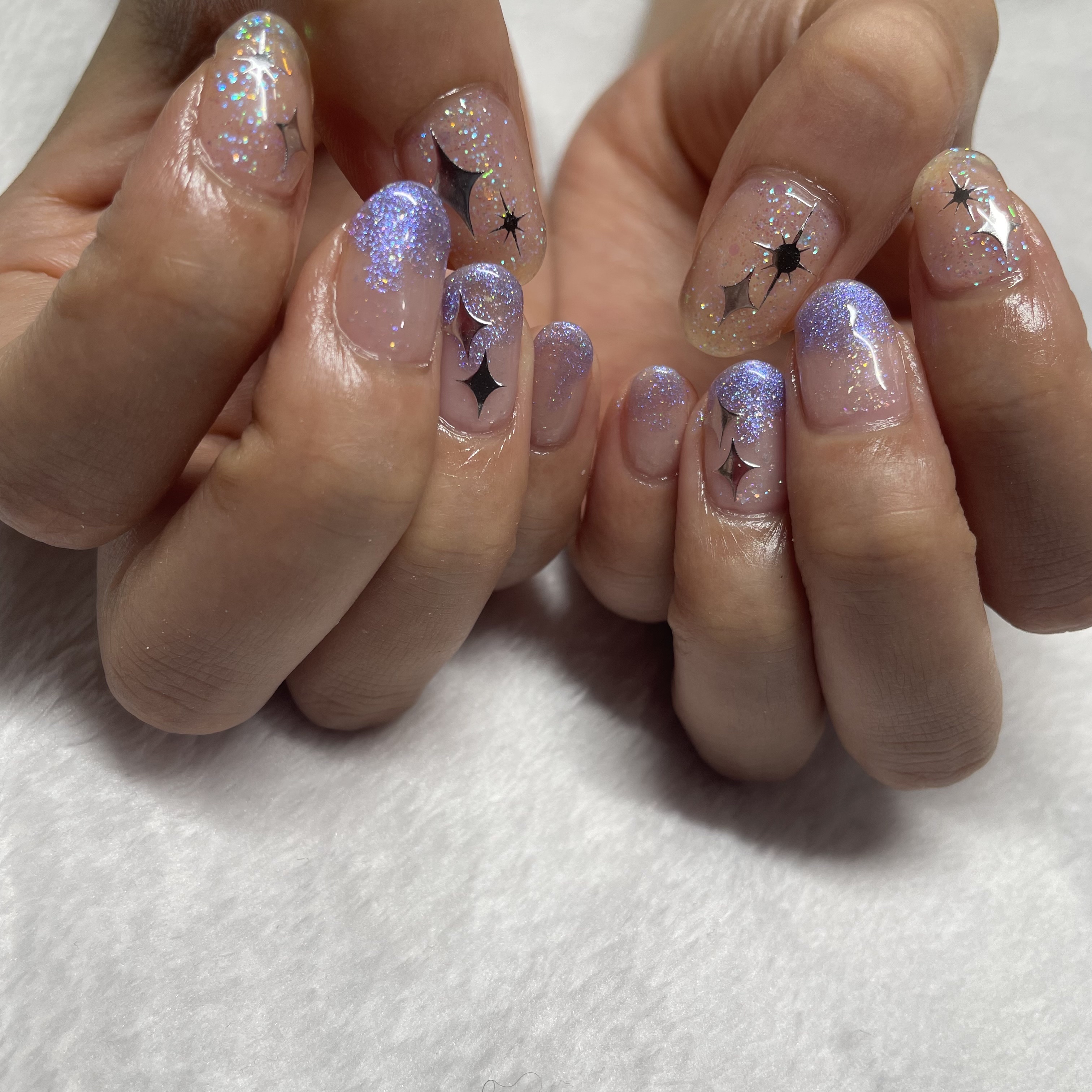 ジェルネイル（ライト対応）/セリア/ジェルネイルを使ったクチコミ（1枚目）